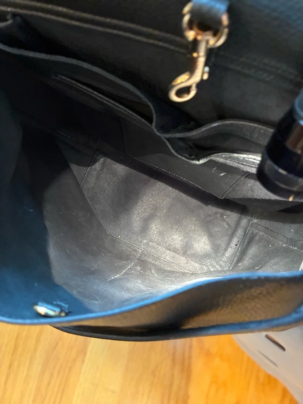 Cuyana Leather Backpack 13-inch Black